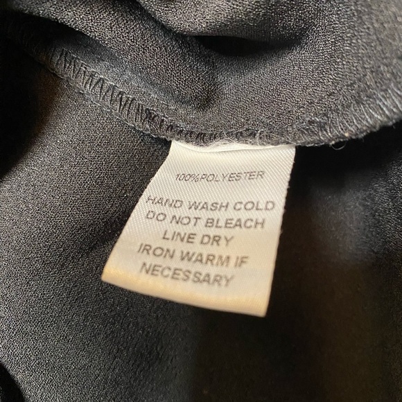 MITTOSHOP LITTLE BLACK DRESS WITH SCALLOPED EDGES SIZE XS - Picture 5 of 8